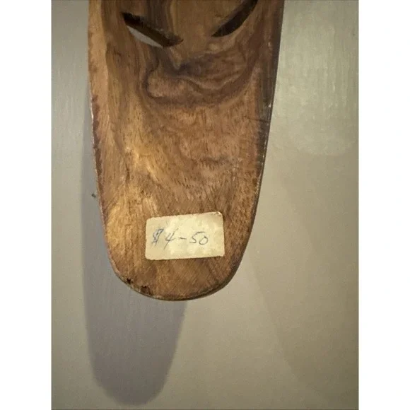 RARE Wood African or Polynesian Cultures Tribal Mask(12.5